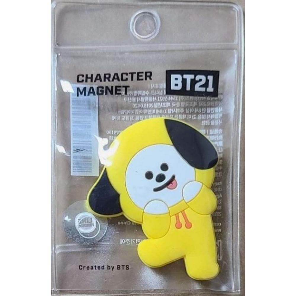 [อย่างเป็นทางการ] BT21 CHMMY Magnet – BTS Jimin Character | LINE Friends ตู้เย็นซิลิโคน K-pop Merch
