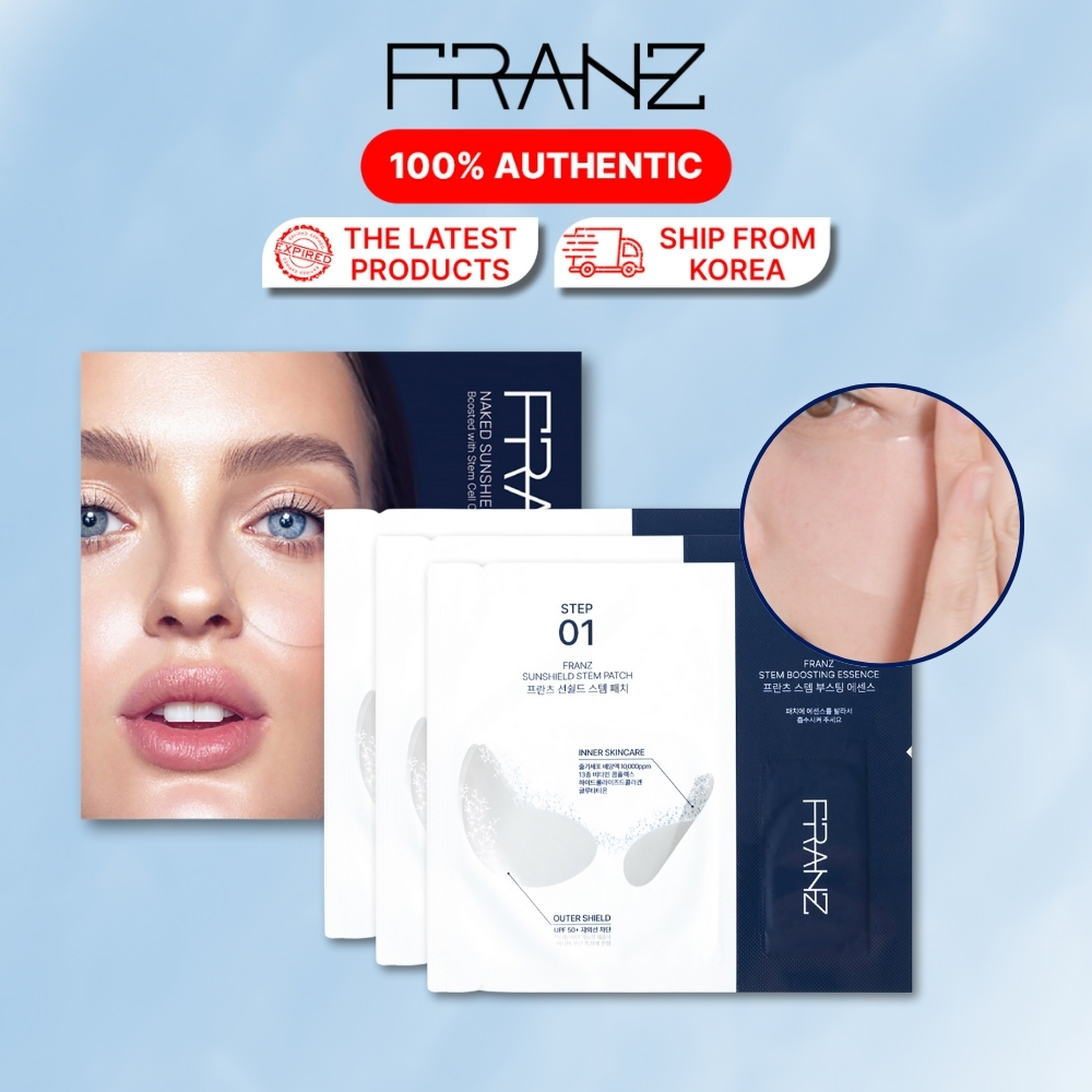 Franz Naked Sunshield Stem Cell UV Protection Patch 10 คู่ 2024.ver | มาส์กบํารุงผิวป้องกันแสงแดด