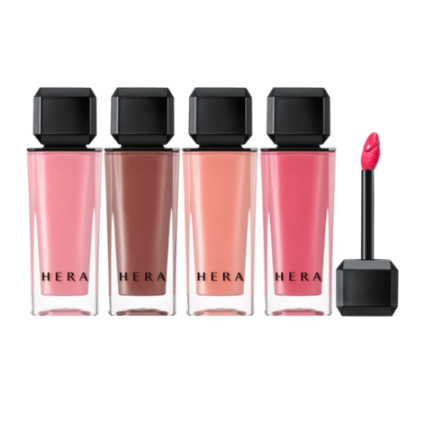 [Hera] [2024 ใหม่] Sensual Nude Gloss 5g (4 สี-Innocent/Nudist/Flirty/Cherish)/เคสใส่กุญแจ