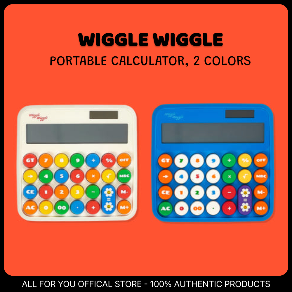 [WIGGLE WIGGLE] เครื่องคิดเลขพกพา 2 สี
