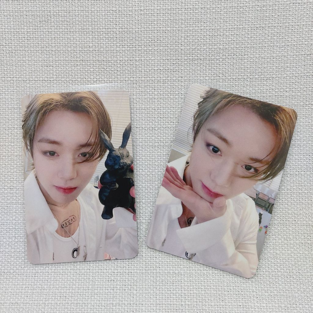PARK JIHOON Everline Unวางจําหน่าย Collectors Card – อัลบั้มเปล่าหรือดํา
