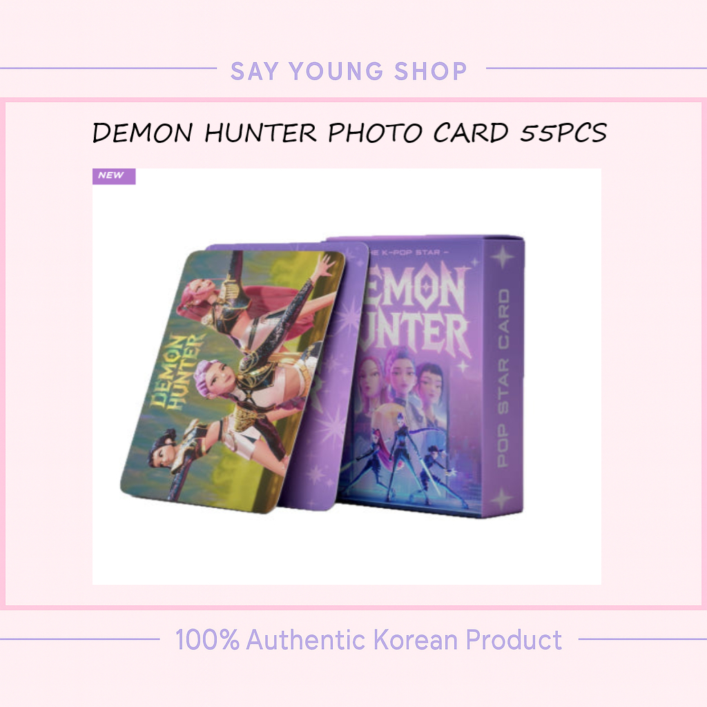 DEMON HUNTER PHOTO CARD 55PCS / K-POP / IDOL
