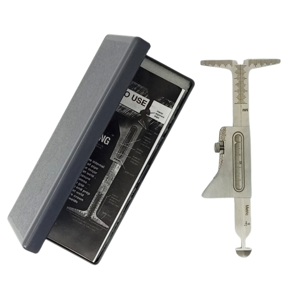 WELDING GAUGE Test Ulnar เครื่องเชื่อมตรวจสอบคําแนะนํากระบวนการเชื่อมสําหรับทั้งนิ้วและเมตริก