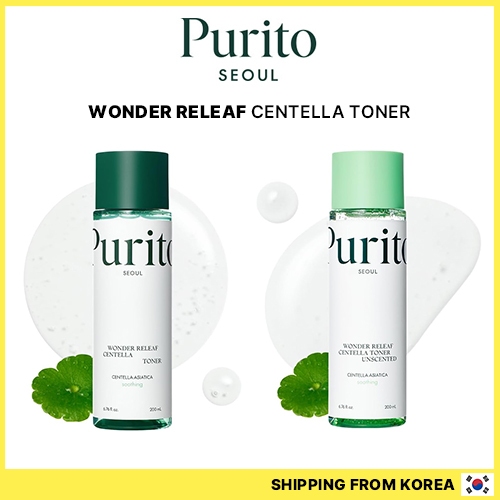 [Purito] Wonder Releaf Centella Toner / Centella Toner Unscented 200ml