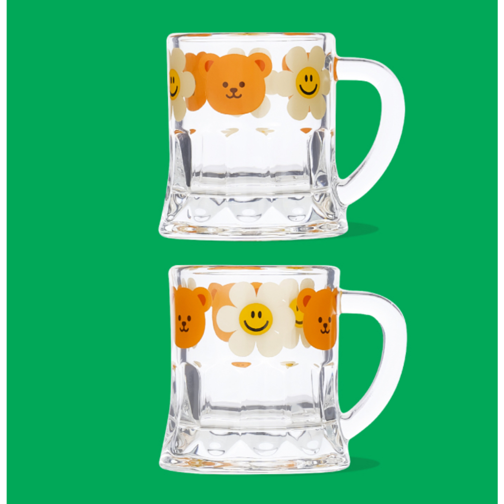 [Wiggle Wiggle] MINI HANDLE GLASS 2PC SET - Wiggle Friends
