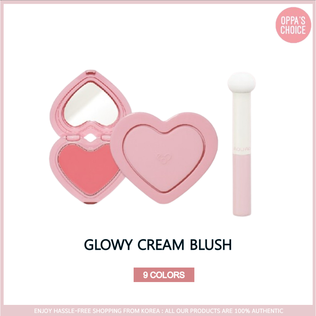 [READY To SHIP] AOU GLOWY CREAM BLUSH (8 สี)