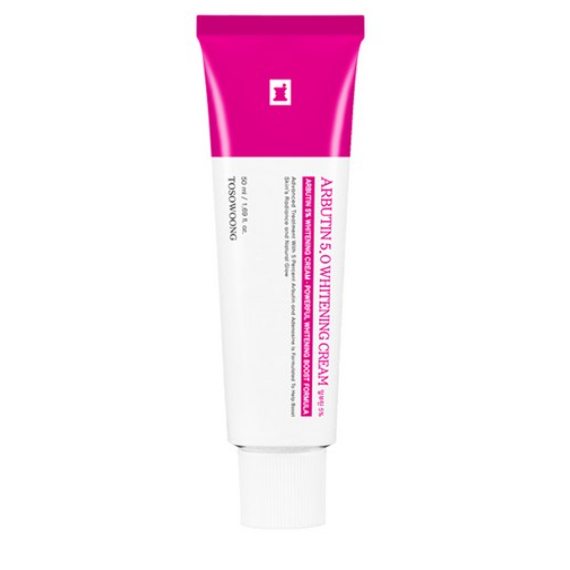 Tosowoong Arbutin 5.0 ไวท์เทนนิ่ง ครีม 50ml