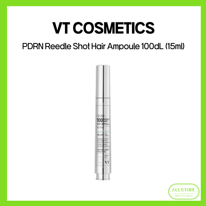 [VT COSMETICS] PDRN Reedle Shot Hair Ampoule 100dL (15ml)