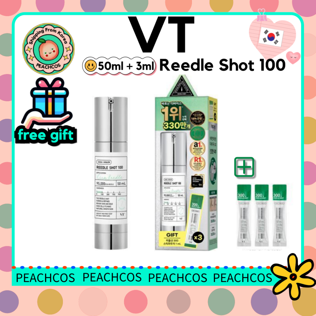 ❤️[VT] Vt Reedle Shot 100 - 50ml + Shot 300 (1ml x 3EA)