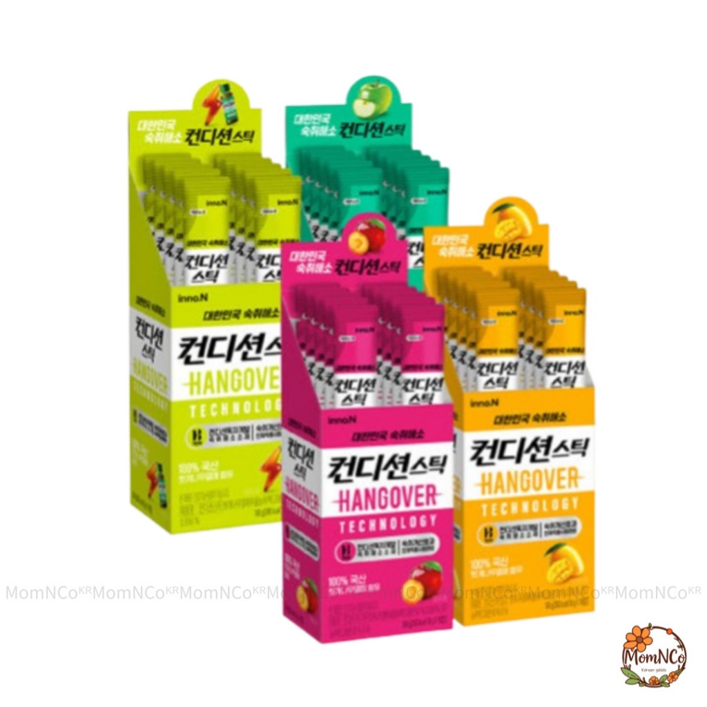 Condition Stick18g x 10pcsAnti Hangover Relief Jelly - Plum, Mango, Green Apple, Original [4 รสชาติ]