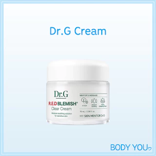 [Dr.G] RED Blemish Clear Soothing Cream 70ml - Calming Gel, Acne Care [ KR Direct แท้ 100%]