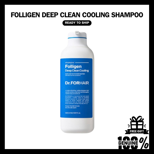 Dr.forhair Folligen Deep Clean Cooling Shampoo (500ml)