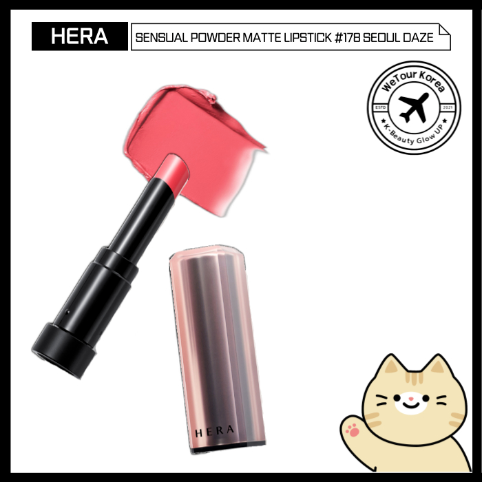 [HERA] Sensual Powder Matte Lipstick - Velvet Matte & Intense Color!