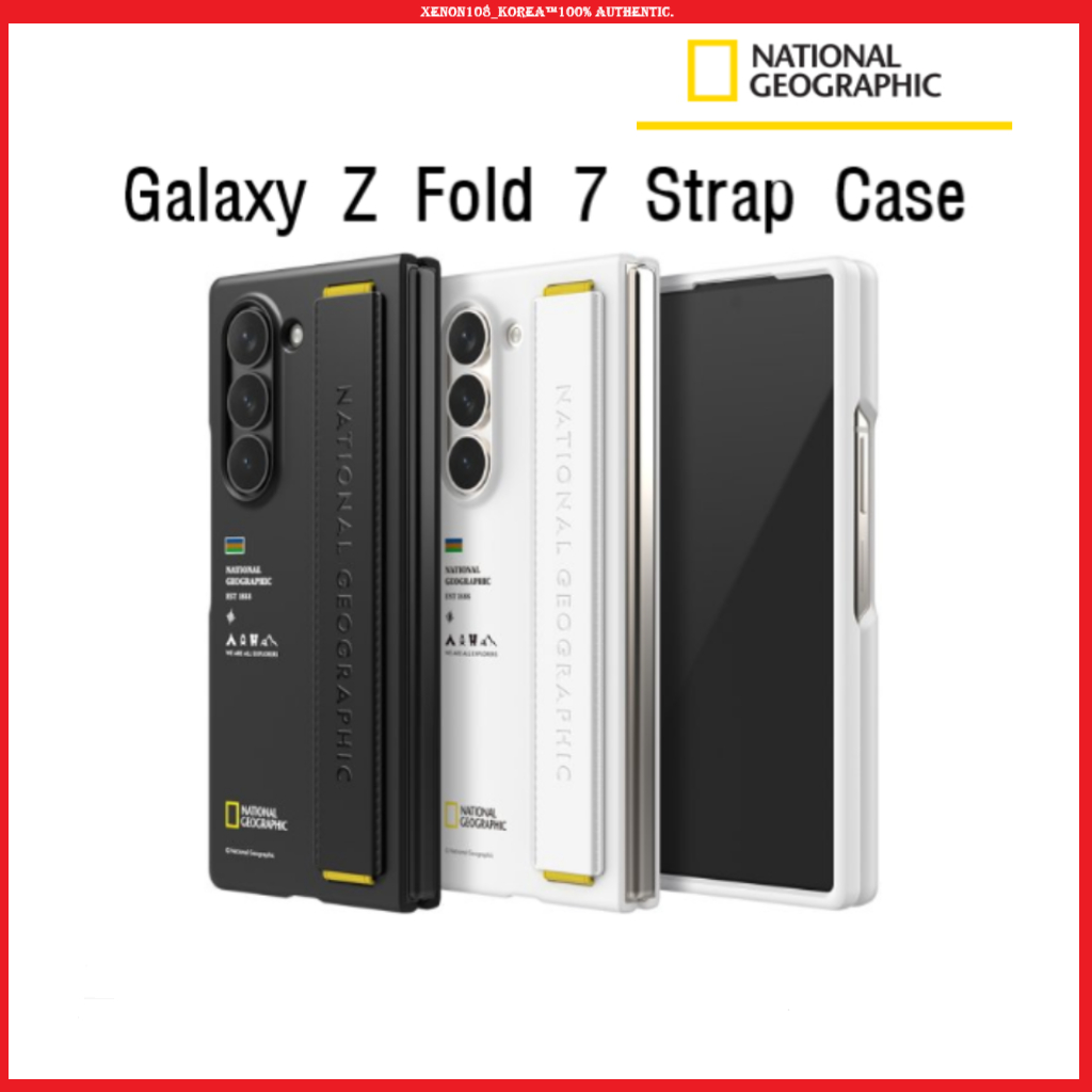(National Geographic) เคส Samsung Galaxy Z Fold 7 Strap
