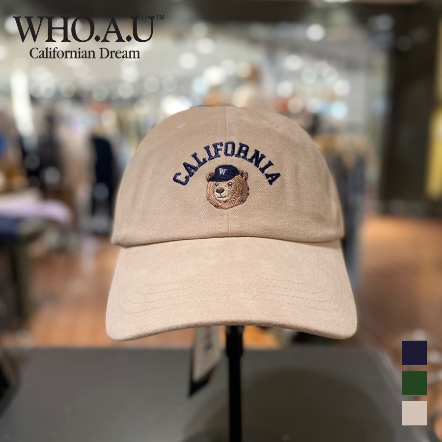 [WHO.AU] Steve Autumn BallCap | Whace4921a