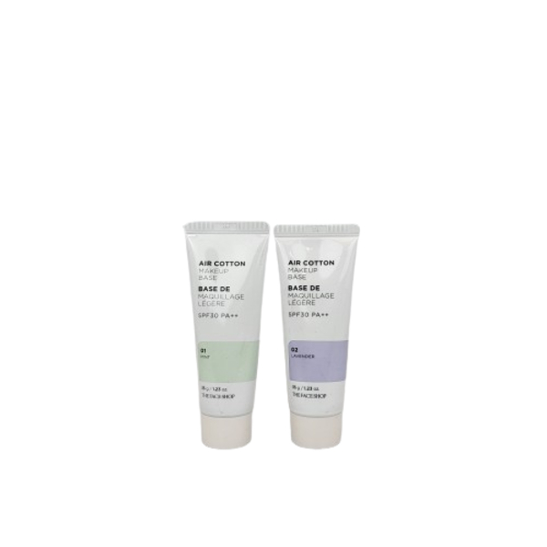 [THE Face SHOP] เบสผ้าฝ้าย สําหรับแต่งหน้า