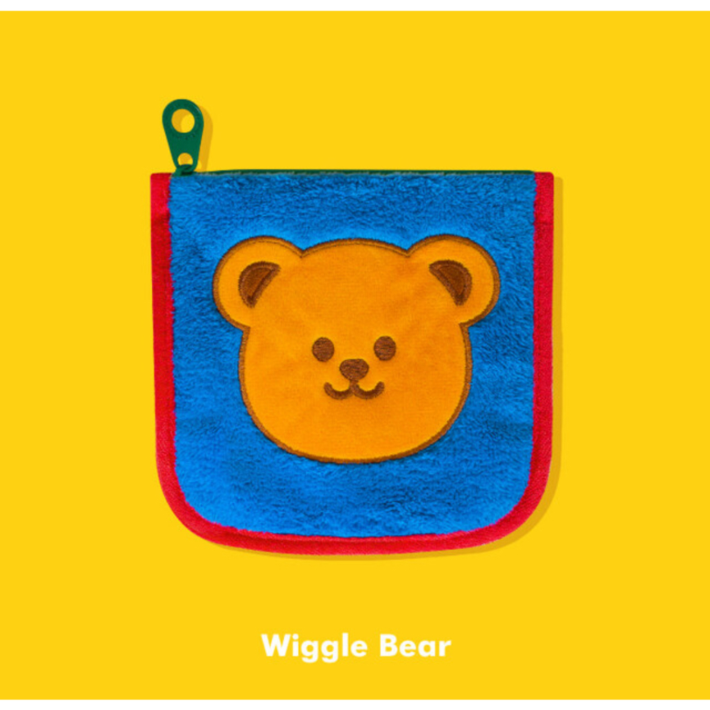 [Wiggle Wiggle] PAD POUCH -Wiggle Bear