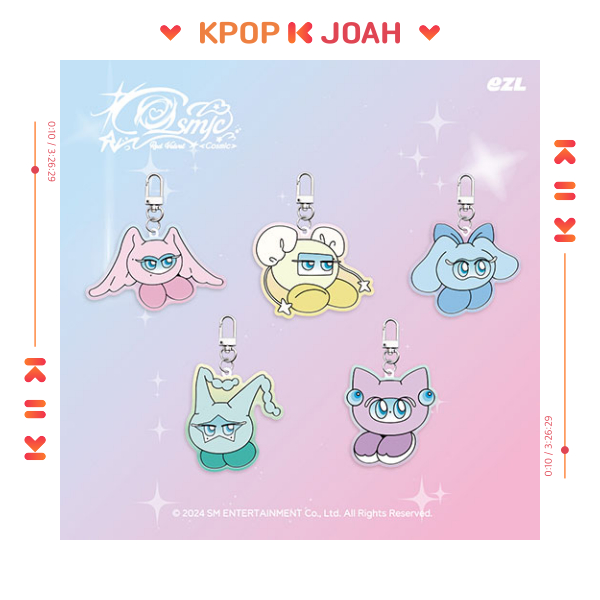 (KEYRING ver.) RED VELVET [COSMIC] EZL CARD (4th Nov.2024)