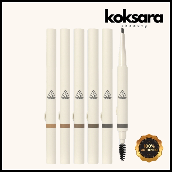 3ce easy brow designing pencil ดินสอเขียนคิ้ว 5colors 0.13g