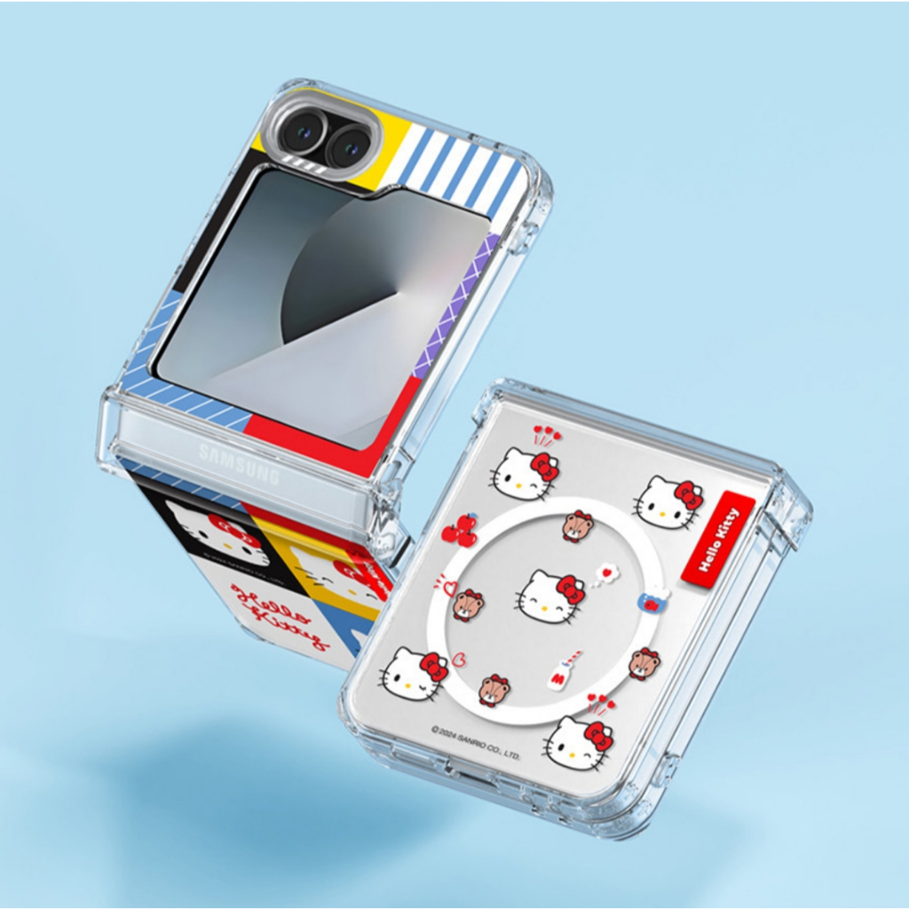 SAMSUNG   เกาหลี ซัมซุง กาแลคซี Z พลิก 7 / 6 / 5 เคสโทรศัพท์บานพับแม่เหล็กปกป้องกันชนใสฮาร์ดเจลลี่ที่มีประโยชน์ป้องกันการตกออกแบบน่าร ราคา ถูกที่สุด ดีลบีเคเค แกลเลอรีภาพที่ 9