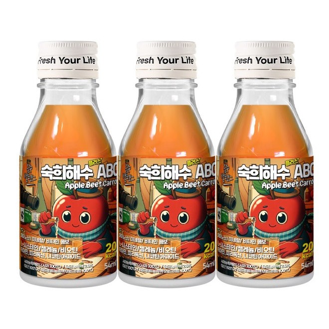 Hangover drink - sukhee haesoo 5 Flavor ABC ทับทิม บองก์บุนจา เกรปฟรุตแดง โมจิโตะ วิน ชัวร์ (60 มล. 