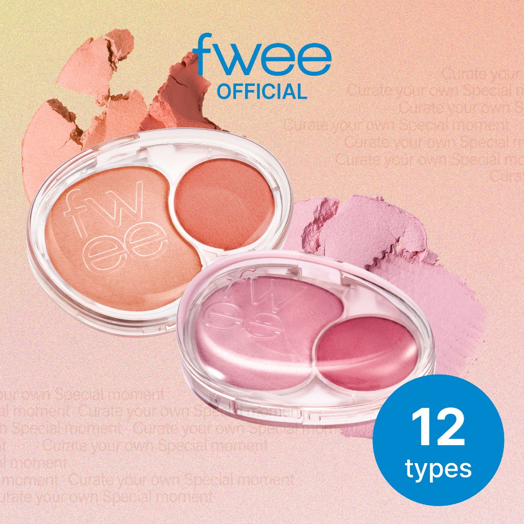 fwee mellow dual blush – 12 สี / 7.2g