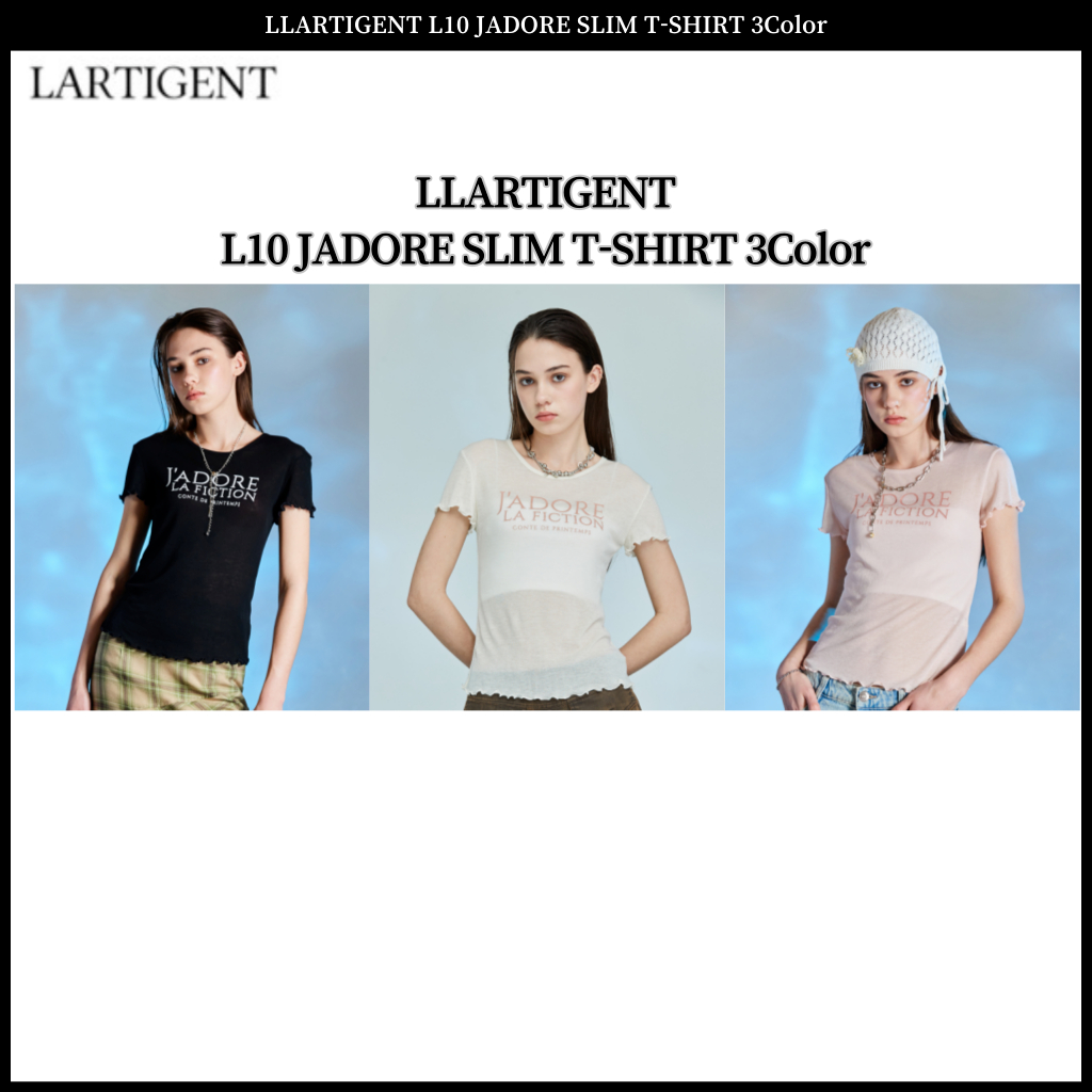 เสื้อยืด LARTIGENT L10 JADORE SLIM 3 สี