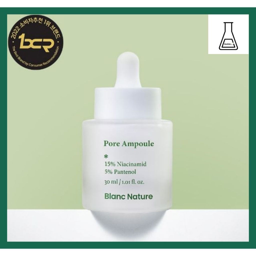 Blanc NATURE Pore Ampoule 30 ml Pore Minimizer Serum Pore Contraction
