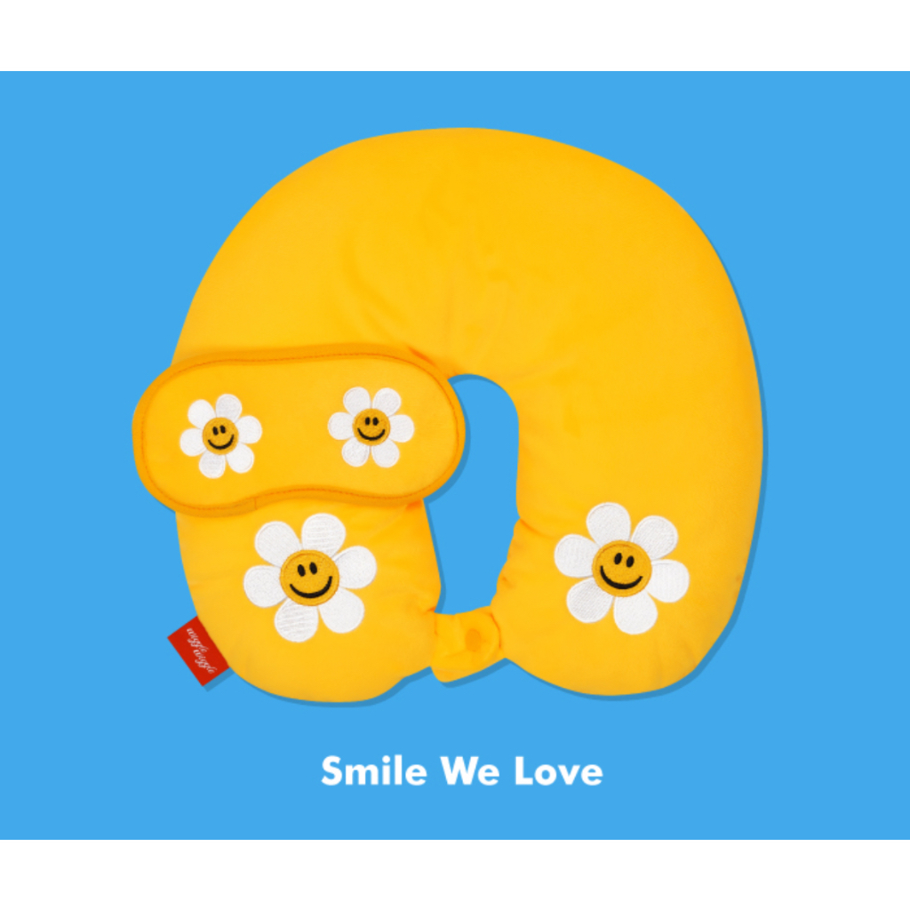 [Wiggle Wiggle] NECK PILLOW & EYE PAD - Smile We Love