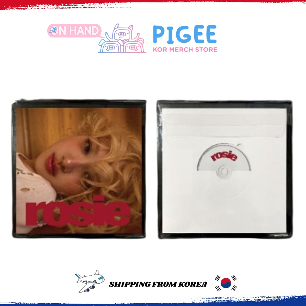 ROSE - [ ROSIE ] 1ST STUDIO ALBUM (KR / RETAIL EXCLUSIVE)