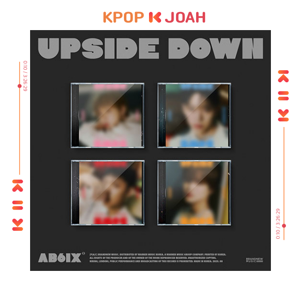 (JEWEL Ver.) AB6IX [UPSIDE DOWN] 10th EP Album (25th Aug.2025)