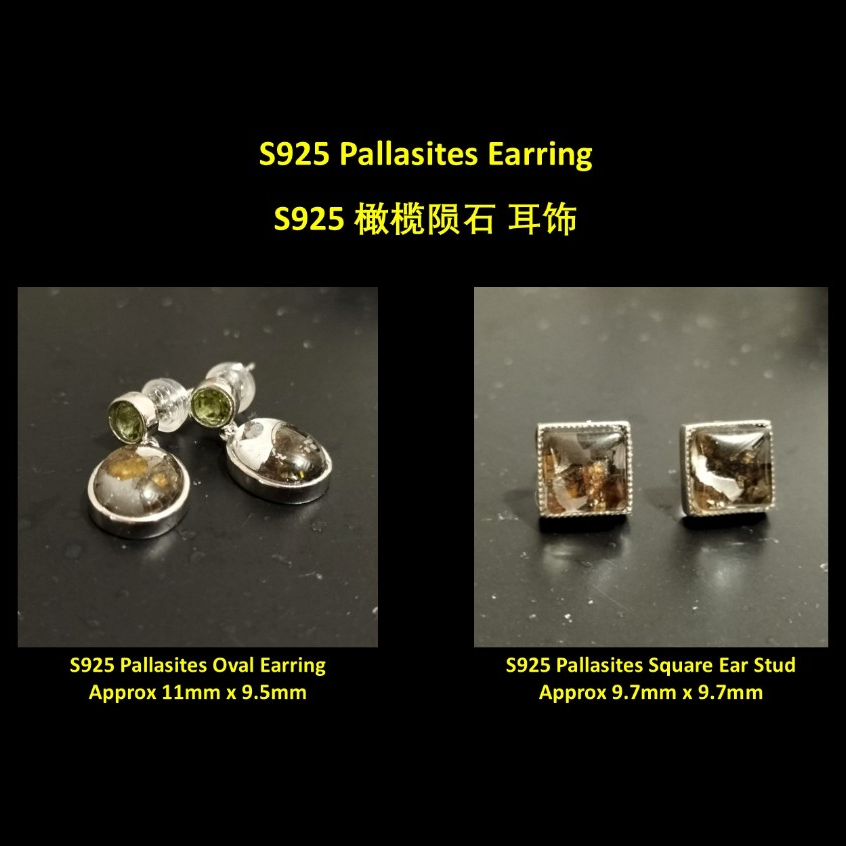 S925 ต่างหูมะกอก S925 Palasites