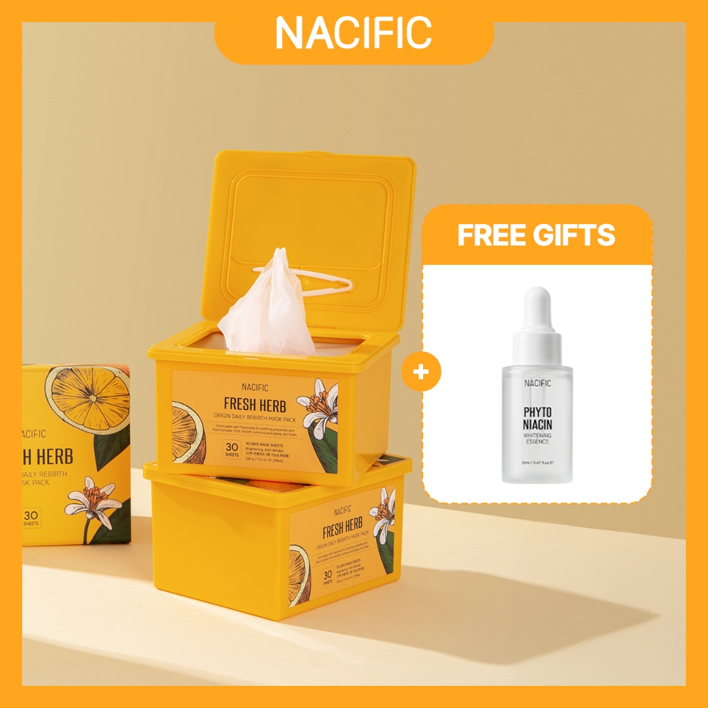 NACIFIC Fresh Herb Origin Daily Mask Pack 30sheets