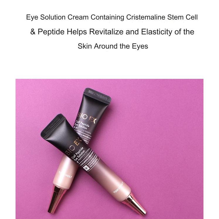 TONYMOLY Bio EX Cell Peptide Eye Solution Cream 30ml | ลดเลือนริ้วรอย เติมความชุ่มชื้น - รูปที่ 2