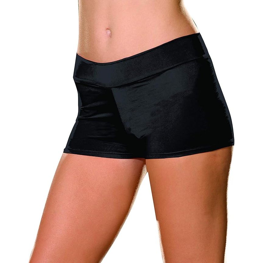 Dreamgirl 4575 & 4575X Roxie Hot Short Black M/L OR 3X/4X