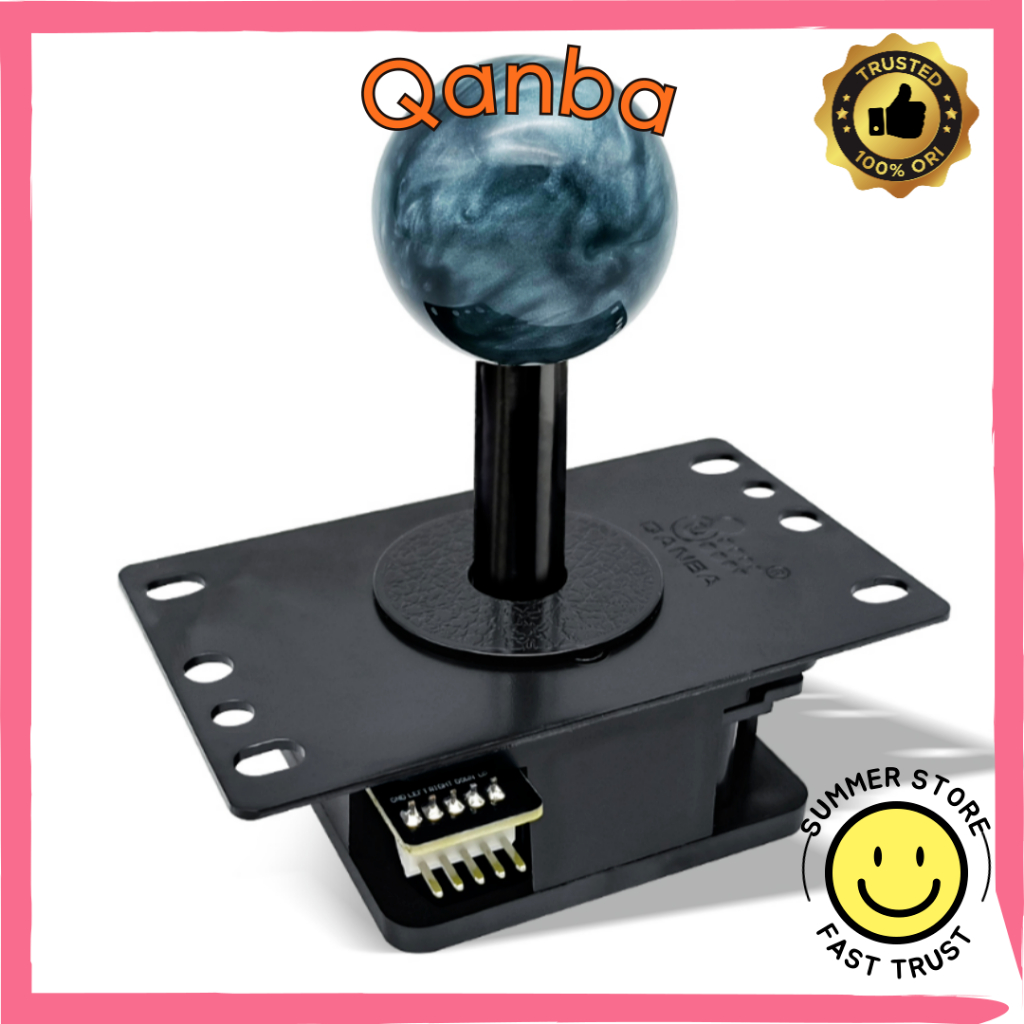 Qanba JOV8S Gravity Mechanical Shafts อาเขตจอยสติ๊ก Silent Lever Tekken PS ในสต็อกจากเกาหลี