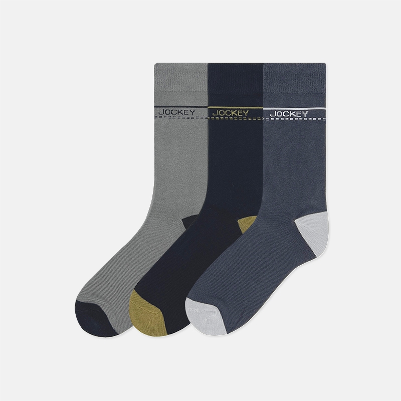 Jockey 3prs Cotton Elastane ถุงเท้าเต็มตัว JMS639259