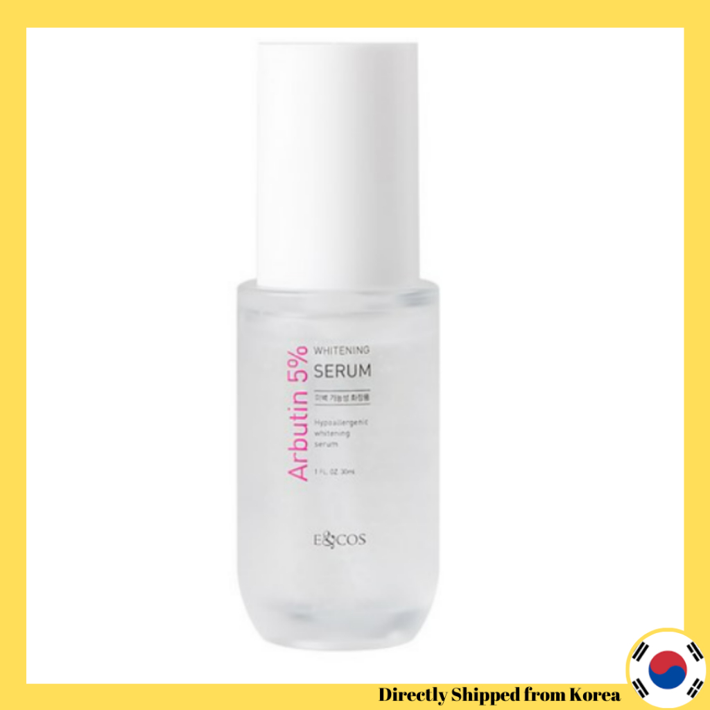 [E&COS] Derma Cosmetic Arbutin 5% Hypoallergenic Whitening Serum 30ml (Melanin, Dark Spots, Freckle 