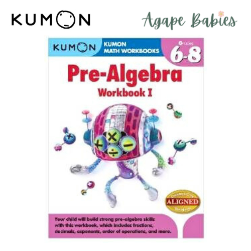 สมุดงานสมุดงาน Kumon Pre-Algebra 1