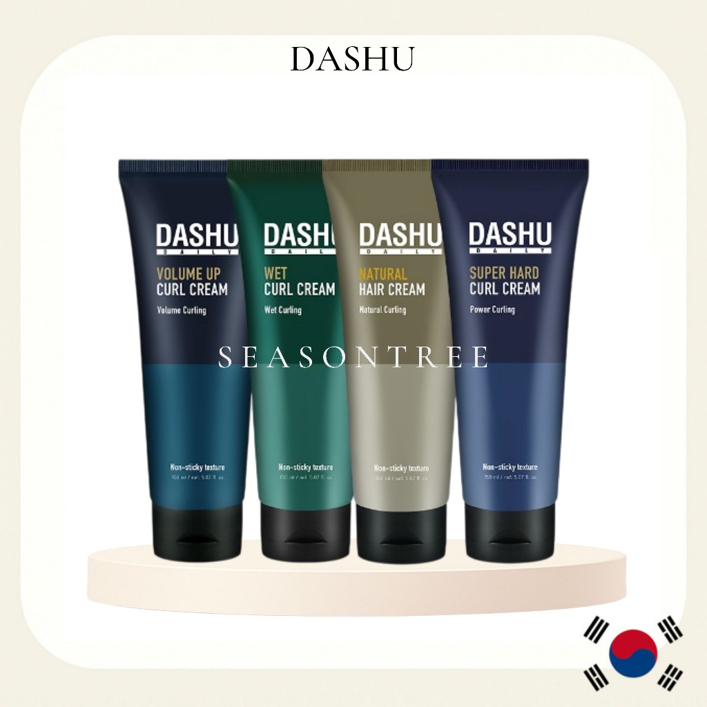 [Dashu] Daily Curl Cream 150ml – Super Hard / Wet / Volume Up / Natural Stying