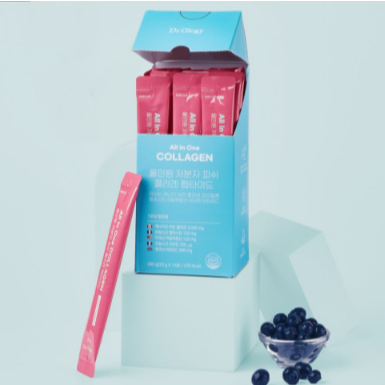 เกาหลี ดร. Ology เครื่องดื่มคอลลาเจน น้ําหนักปลาคอลลาเจน Hyaluronic Acid Elastin อาหารเสริม 2 สัปดาห