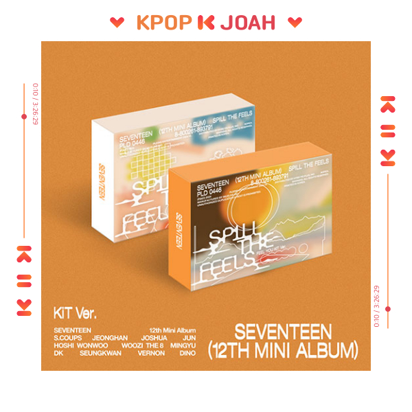 (KIT ver.) SEVENTEEN [SPILL THE FEELS] 12th MINI ALBUM (14th Oct.2024)