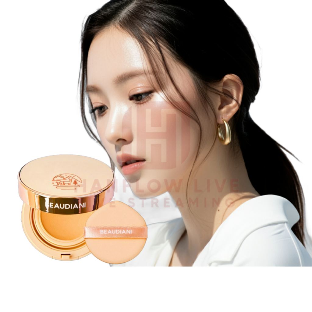 Beaudiani Flight Attendant Fact Duty Free Shop Cover Good Pore Attendant Solid Water Glow Foundation