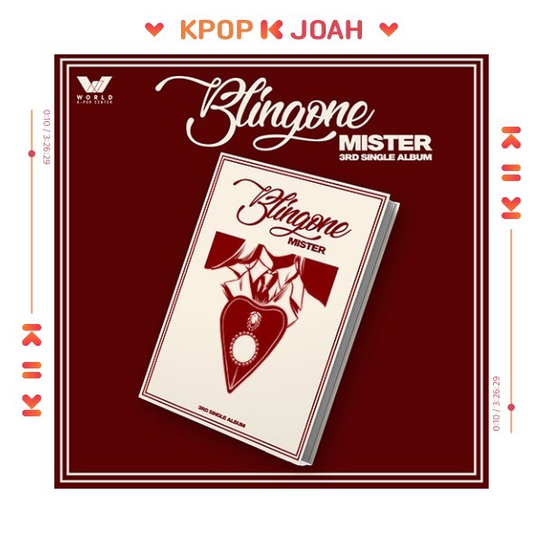 BLINGONE [MISTER] 3rd SINGLE ALBUM (10th Jul.2025)