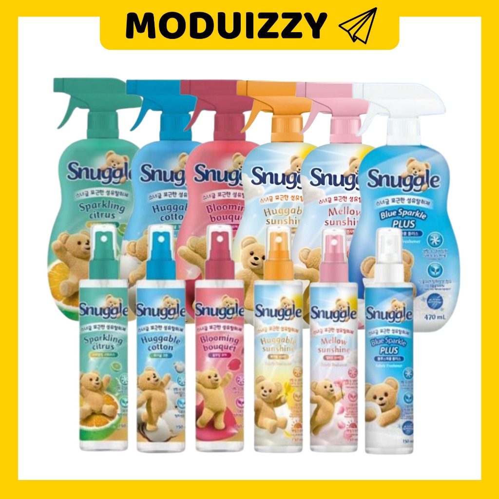[Snuggle] * พร้อมสต็อก * สเปรย์รีเฟรชเกอร์ผ้า 150มล/ระงับกลิ่นกายผ้า