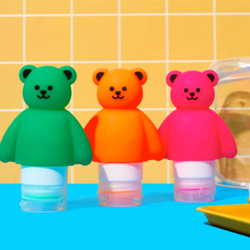 Wiggle Wiggle Travel Bottle 3P SET 3 แบบ - รูปที่ 4