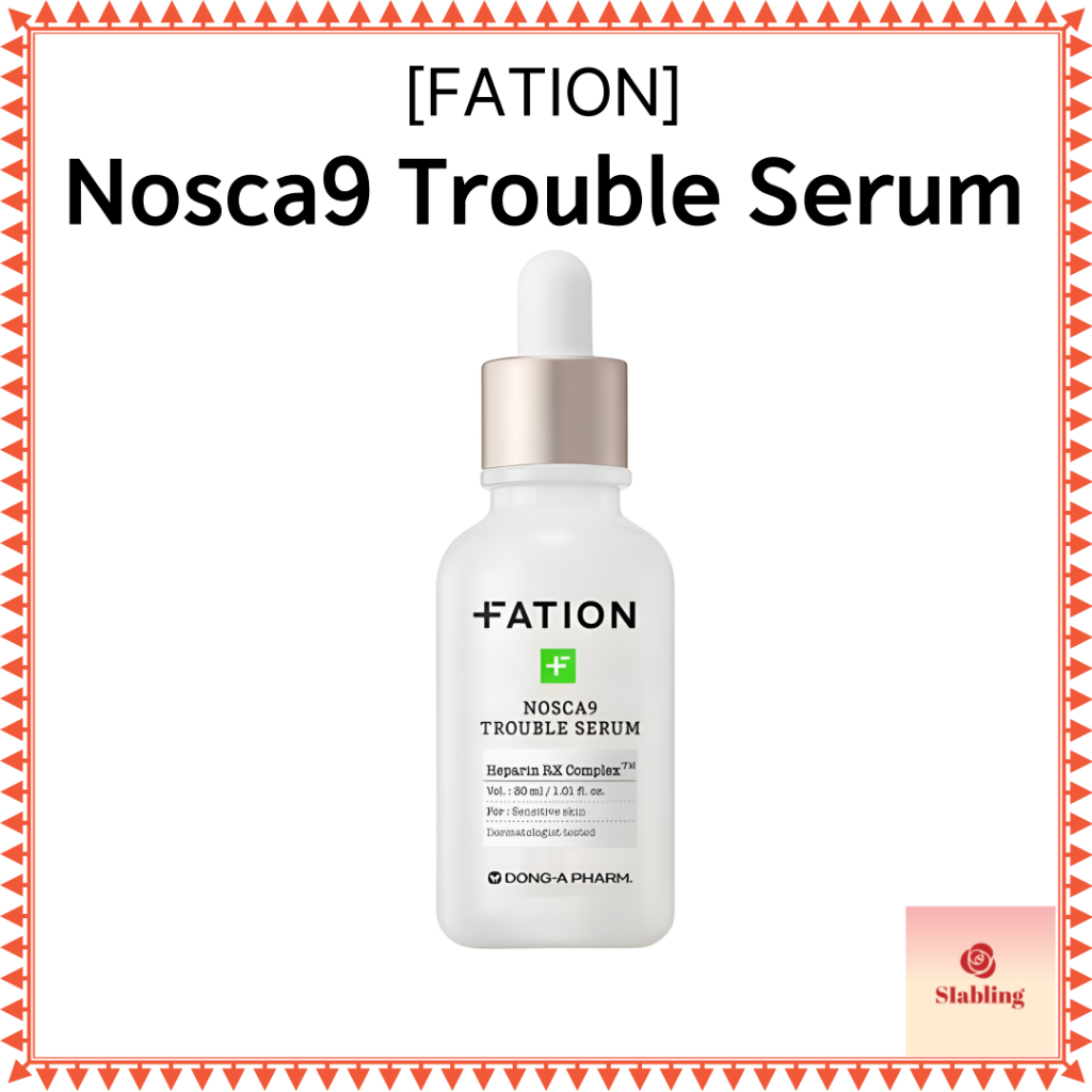 [FATION] Nosca9 Trouble Serum 30ml / Soothing Serum
