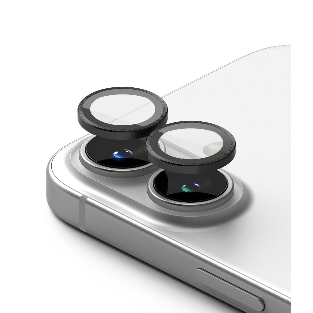 Ringke กระจกกรอบเลนส์กล้องสําหรับ iPhone 16 Plus 16 ฝาครอบเลนส์กล้องพร้อมกรอบอลูมิเนียมอัลลอยด์