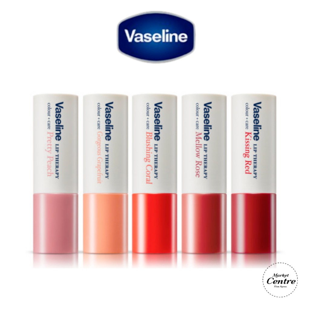 VASELINE [วาสลีน] ลิปเทอราพี คัลเลอร์ แอนด์ แคร์ 5 สี