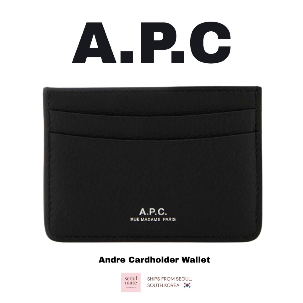 [จากเกาหลี ] APC Andre Card Holder Wallet